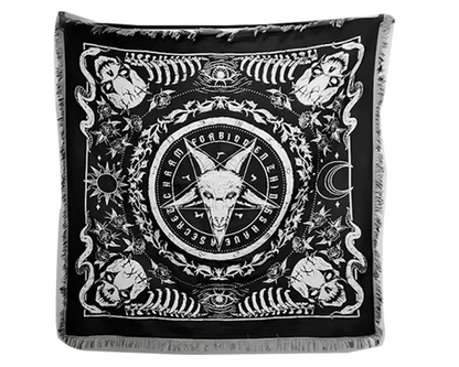 Baphomet Throw Blanket