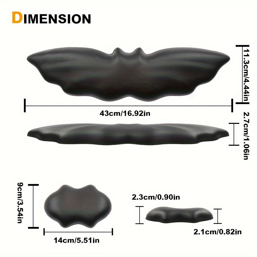 Bat-Shaped Wrist Rest Set