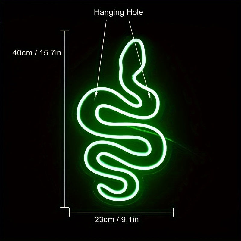 Serpent Neon LED Sign