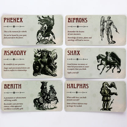 Demon of the Day Card Deck