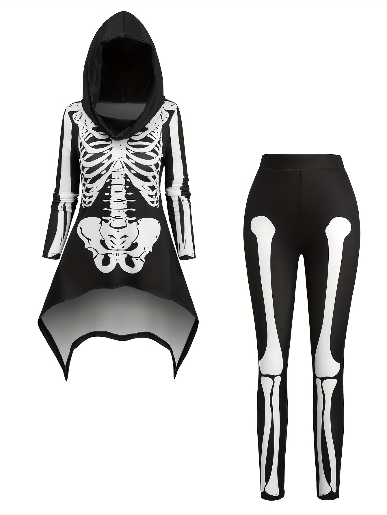 Womens Skeleton Lounge Set