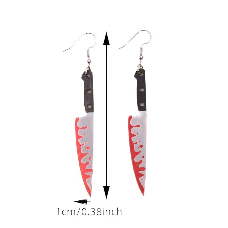 Bloody Knife Earrings