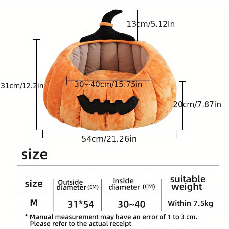 Pumpkin Pet Bed