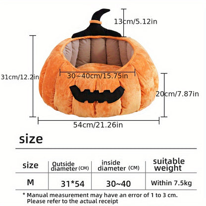 Pumpkin Pet Bed