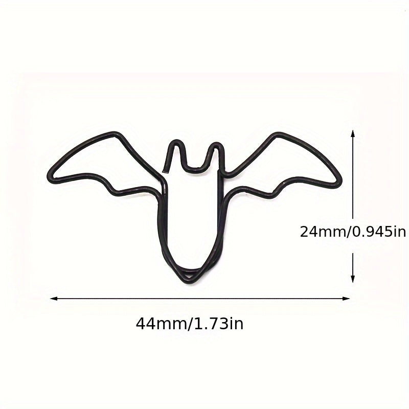 Bat-Shaped Paper Clips