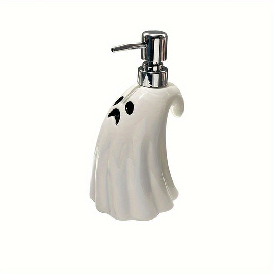 Gothic Ceramic Ghost Soap Dispenser