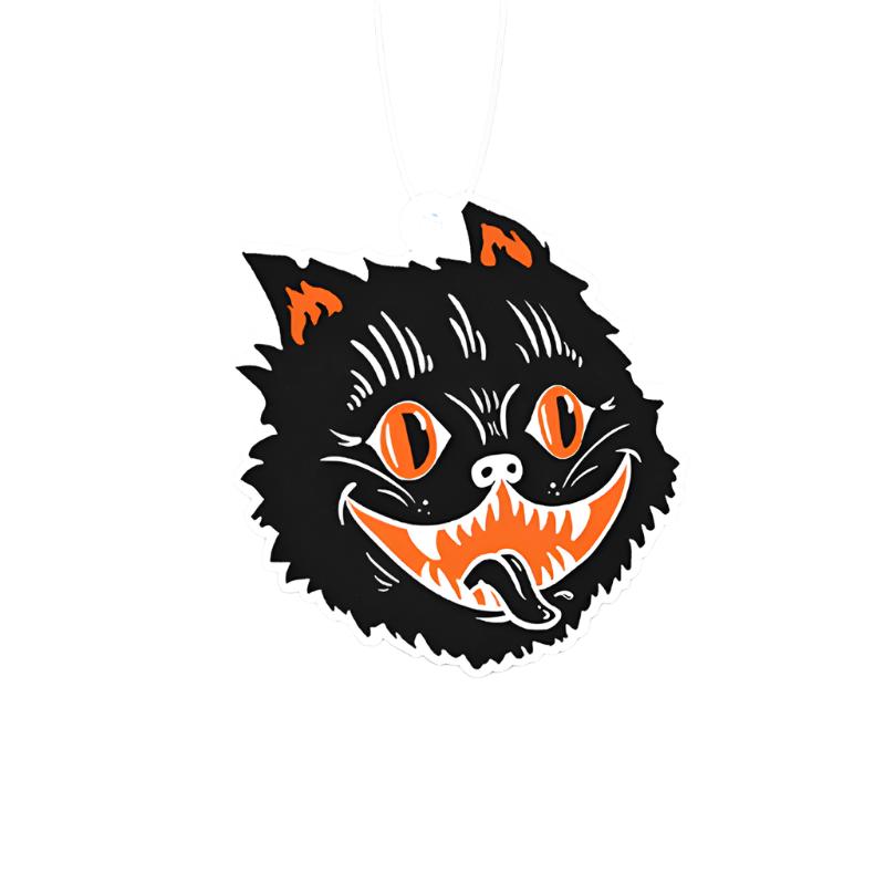 Black Cat Car Air Freshener