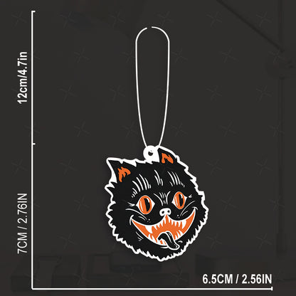 Black Cat Car Air Freshener