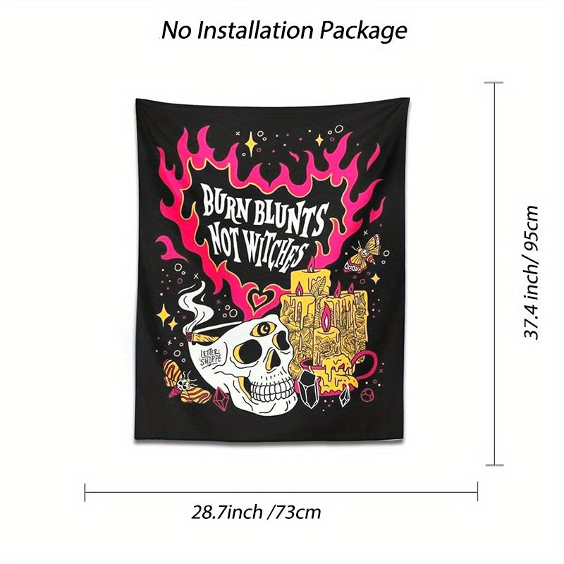 Burn Blunts Not Witches Tapestry