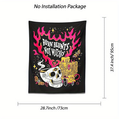 Burn Blunts Not Witches Tapestry