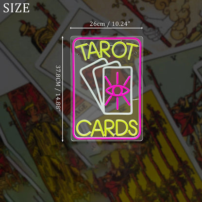 Tarot Card Neon LED Sign