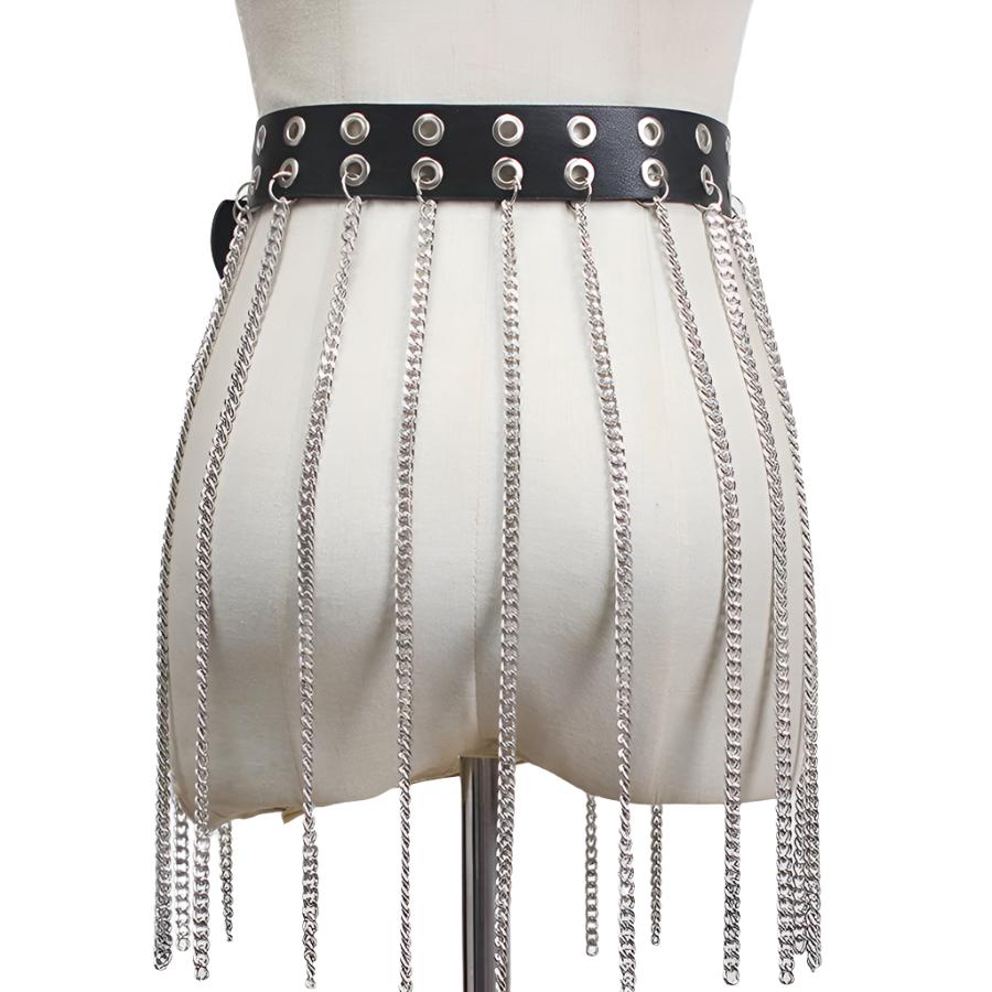 Metal Tassel Belt