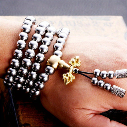 Stainless Steel Tactical Protection Mala