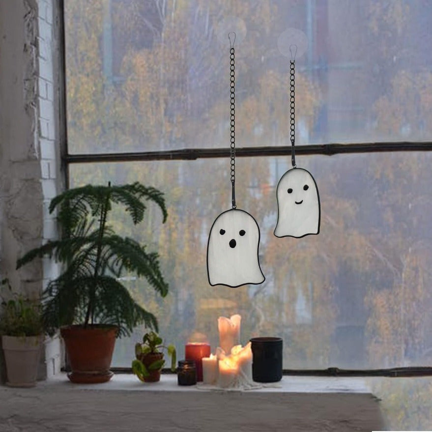 2 Piece Ghost Decor