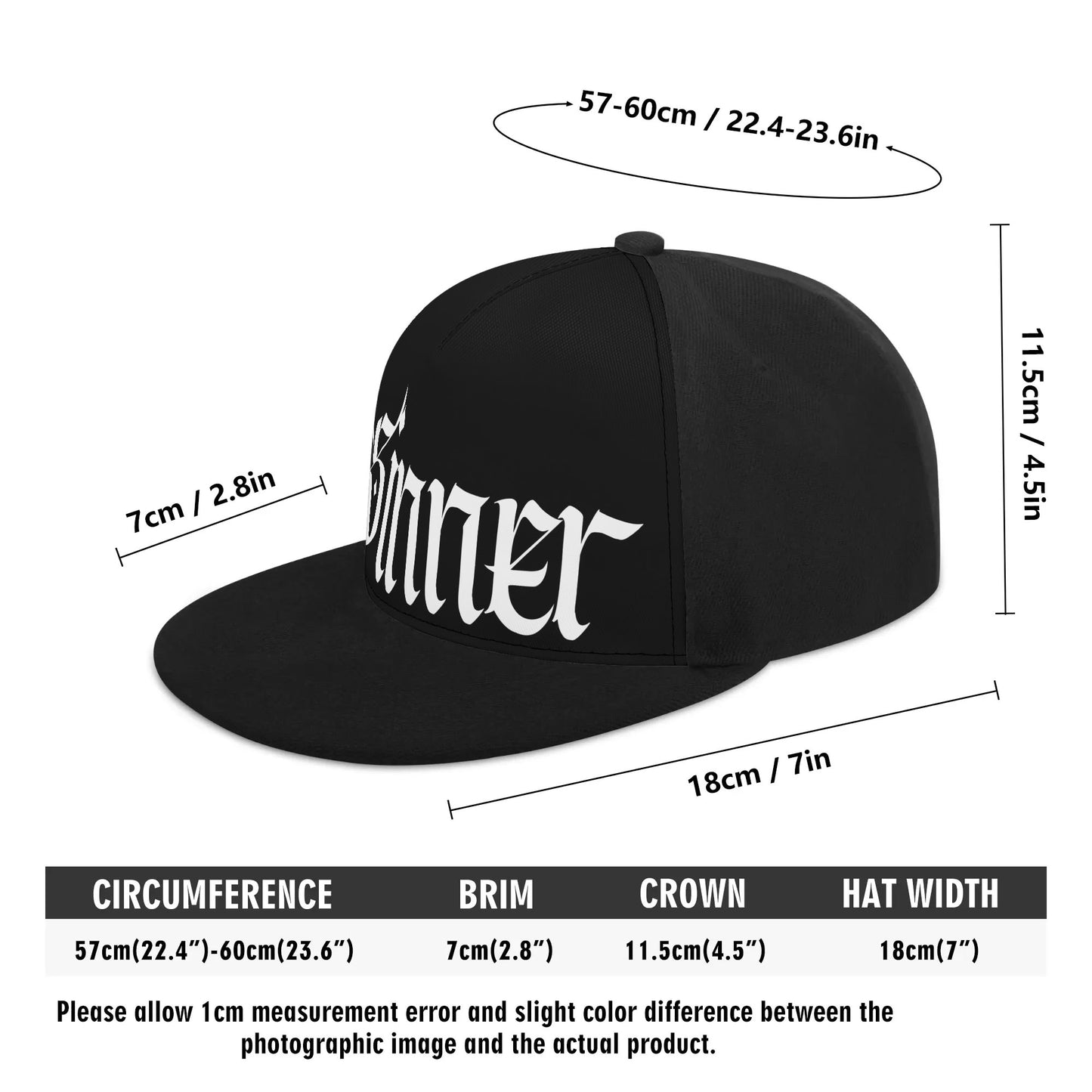 Sinner Snapback Hat