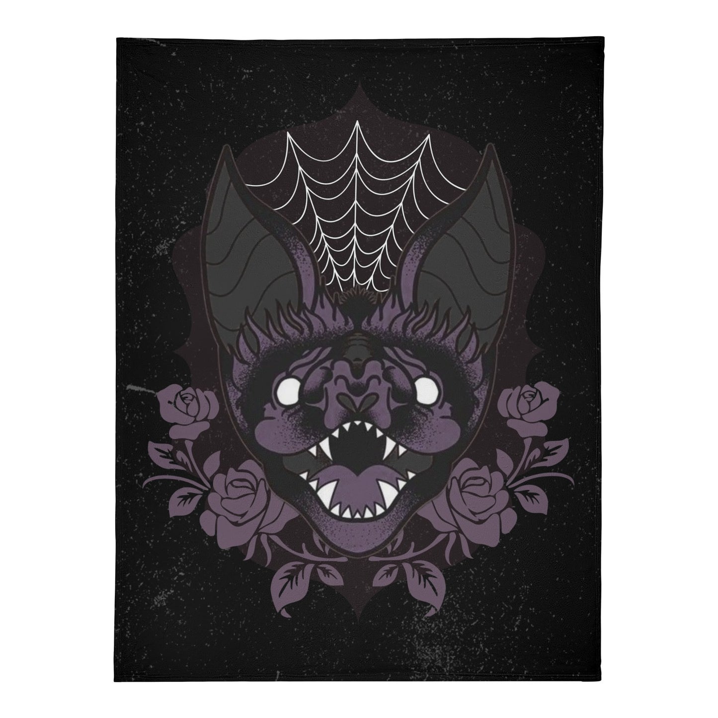 Creature of The Night Fleece Blanket