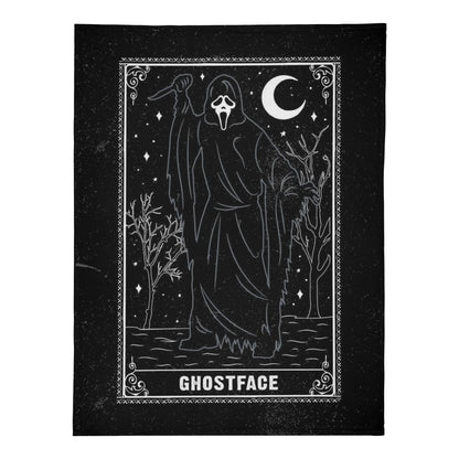 Ghost Face Fleece Blanket