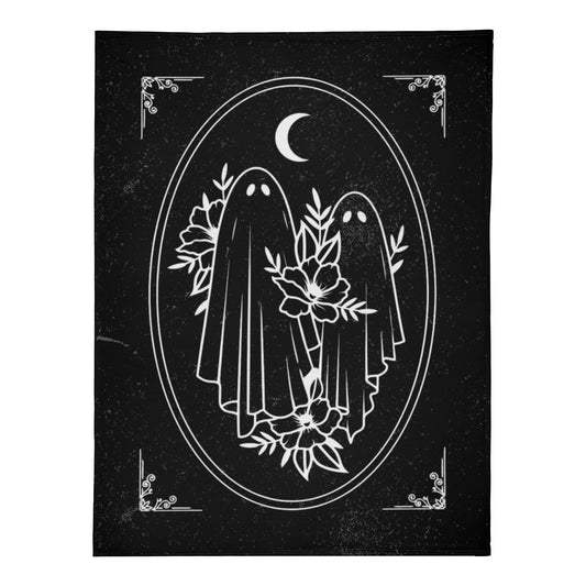 Ghost Friends Fleece Blanket