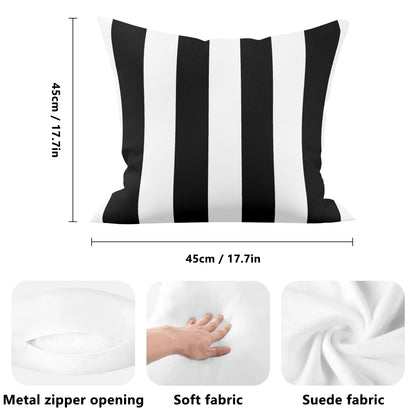 Black and White Pillow Case