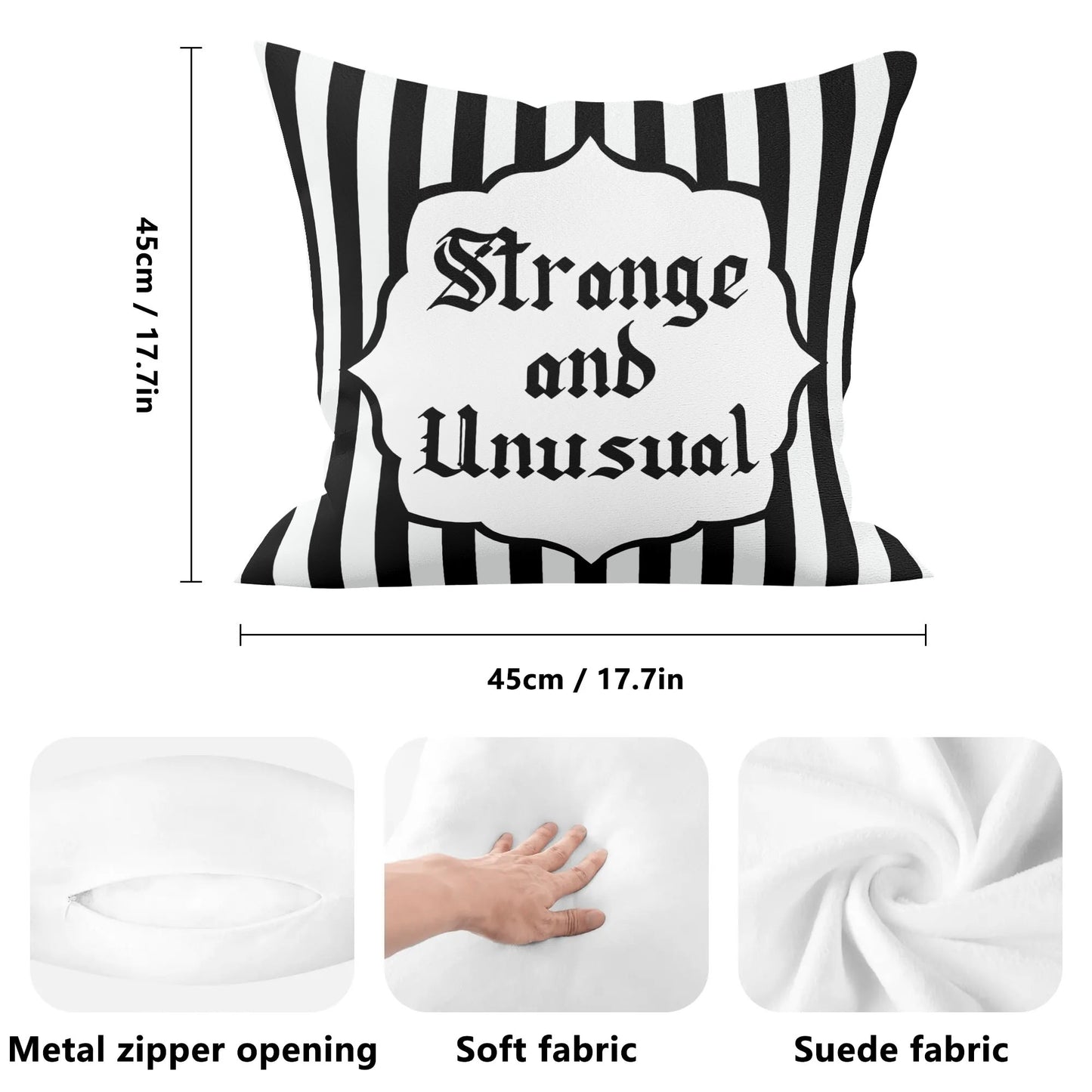 Strange and Unusual Pillow Case