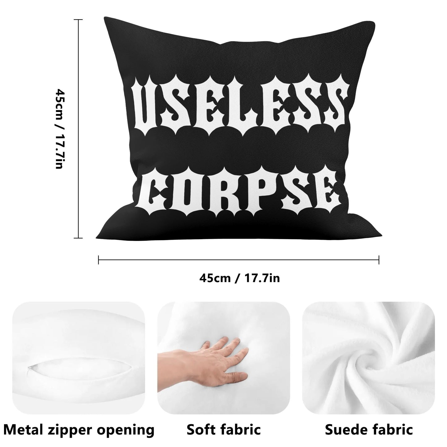 Useless Corpse Pillow Case