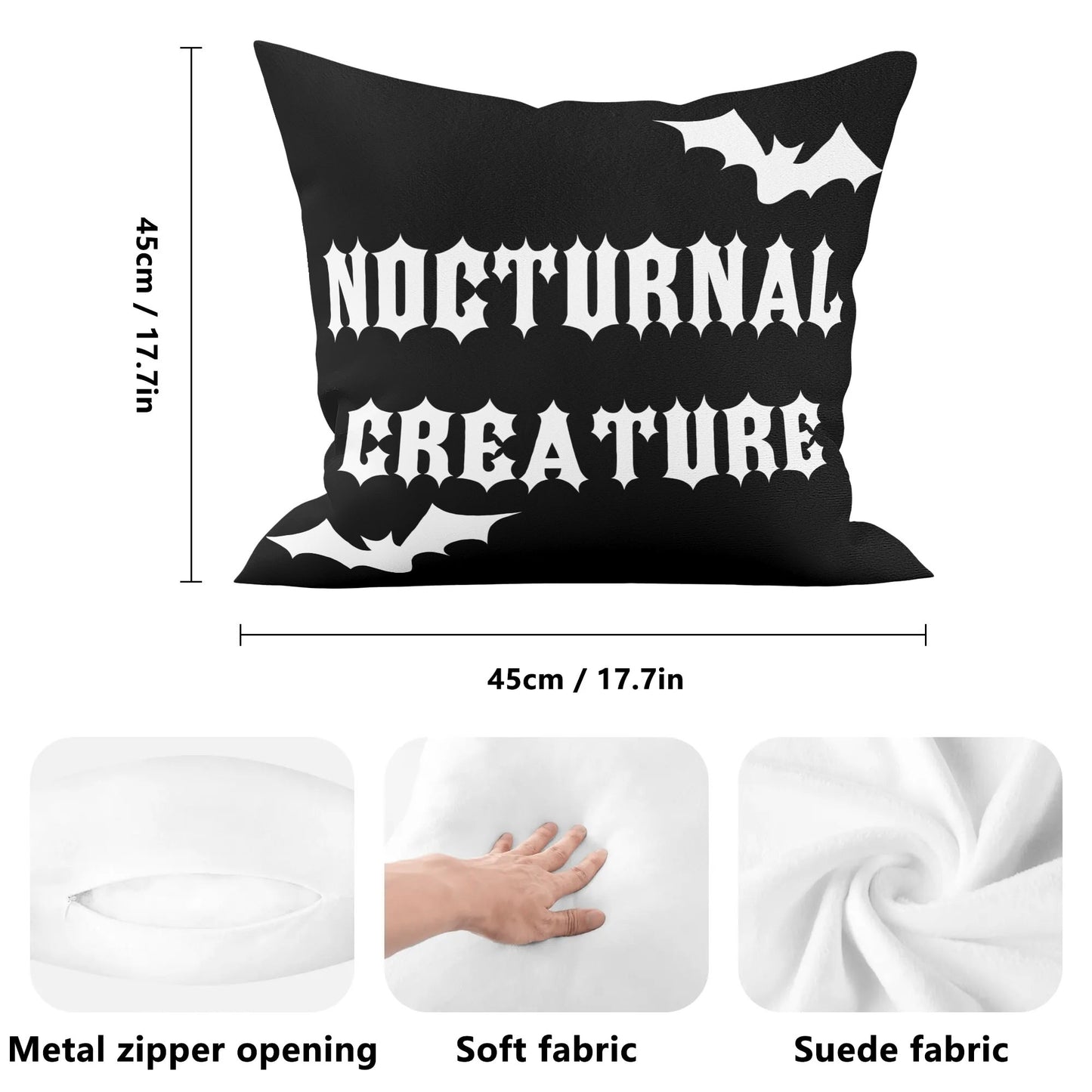 Nocturnal Creature Pillow Case