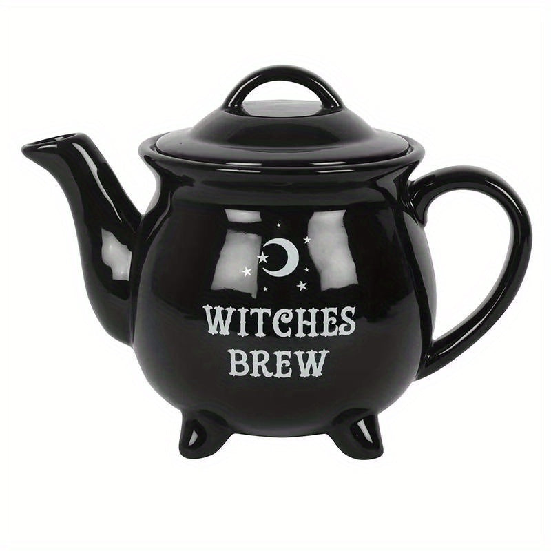 Witchy Cauldron Tea Set - Brew Tea Pot with Cups