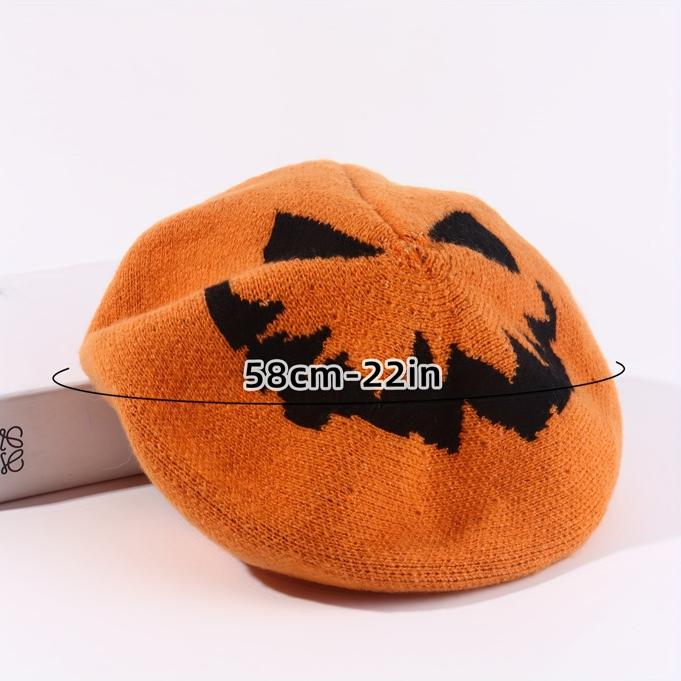 Halloween Pumpkins Embroidered Fashion Beret Hat