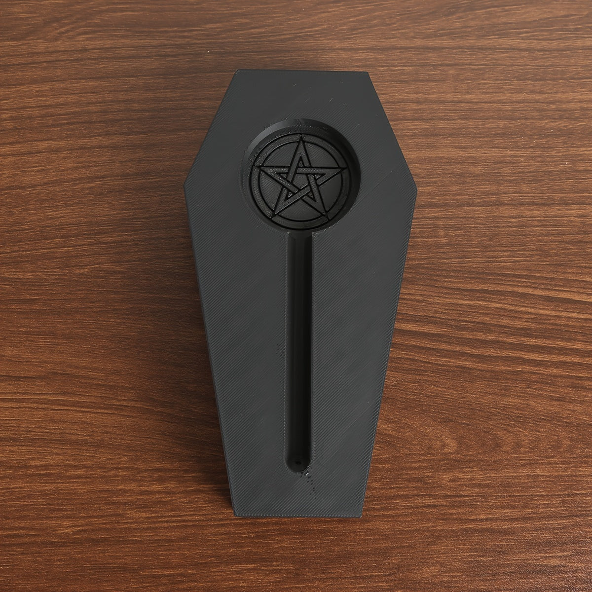 Pentgram Gothic Coffin Incense Burner