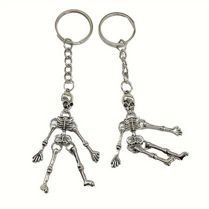 Dancing Skeleton Keychain