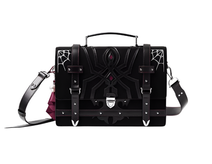 Black Widow Hand/Shoulder Bag or Backpack