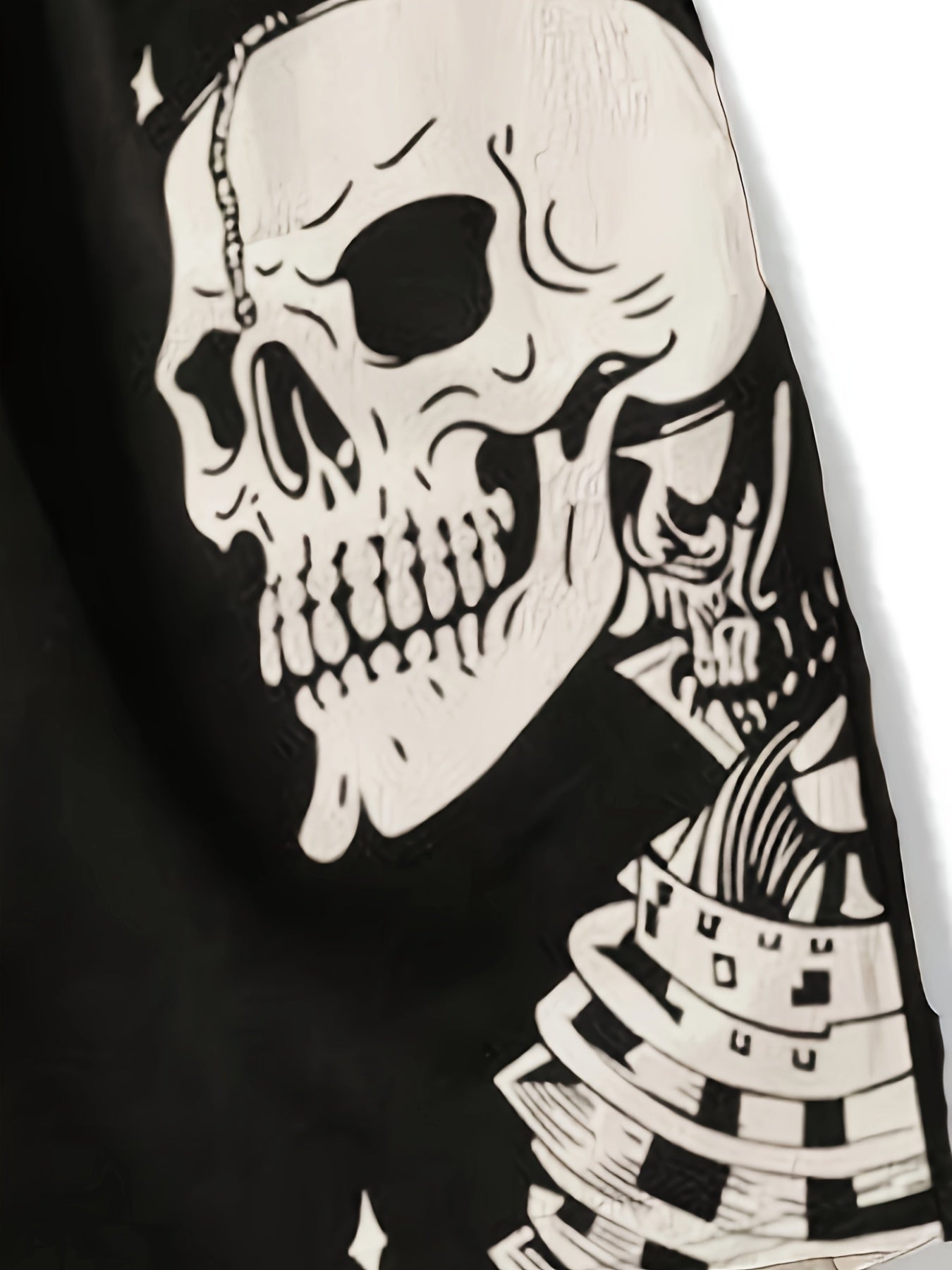 Mens Skully Swim Trunks