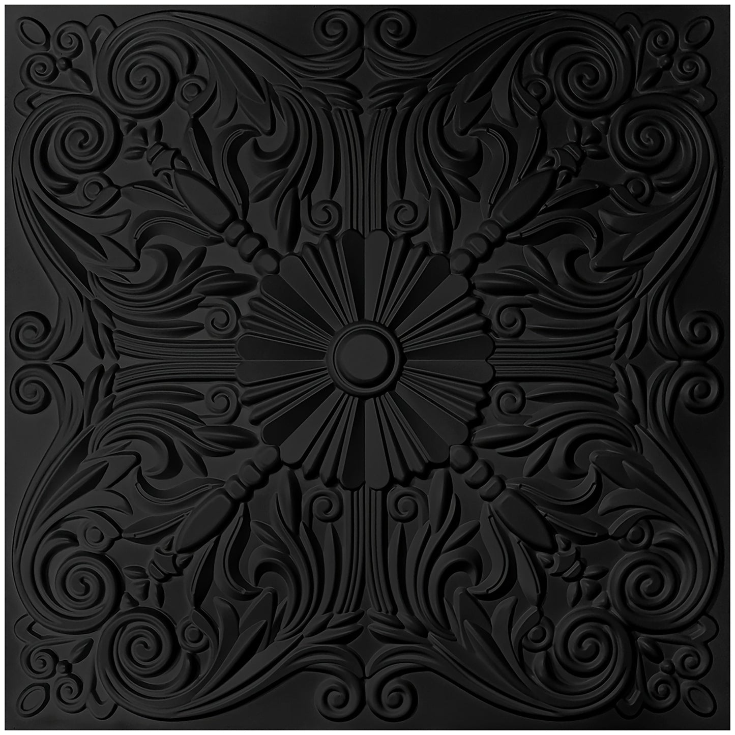 12-Pack Gothic Victorian Ornate Drop Ceiling Tiles