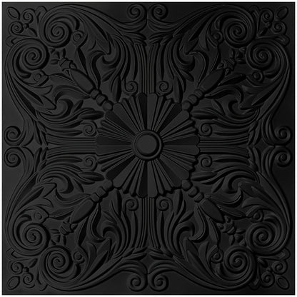 12-Pack Gothic Victorian Ornate Drop Ceiling Tiles