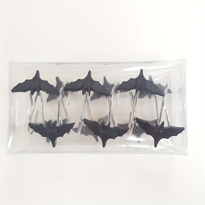 Bat Shower Curtain Hooks