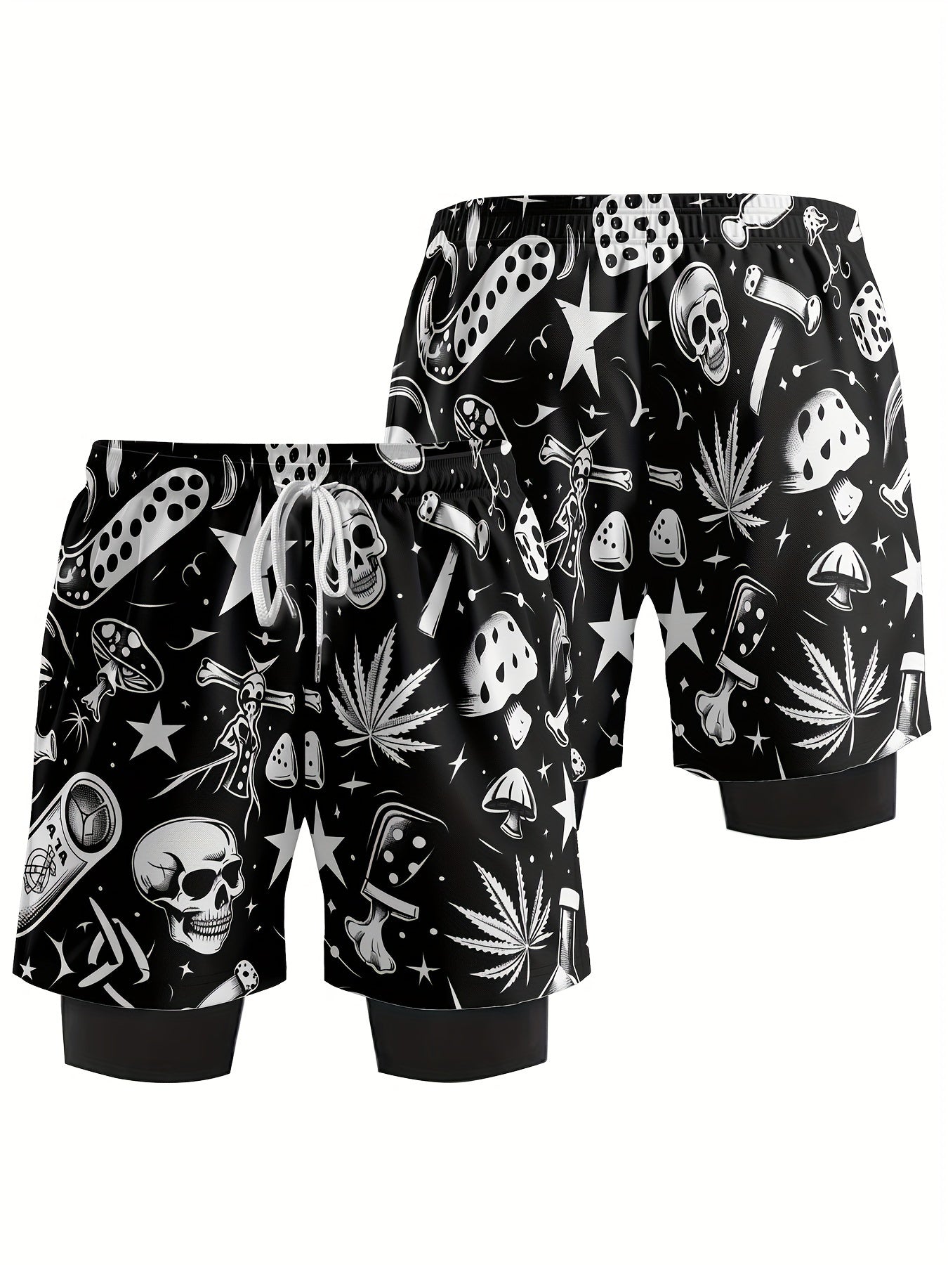 Punk Swim Trunks