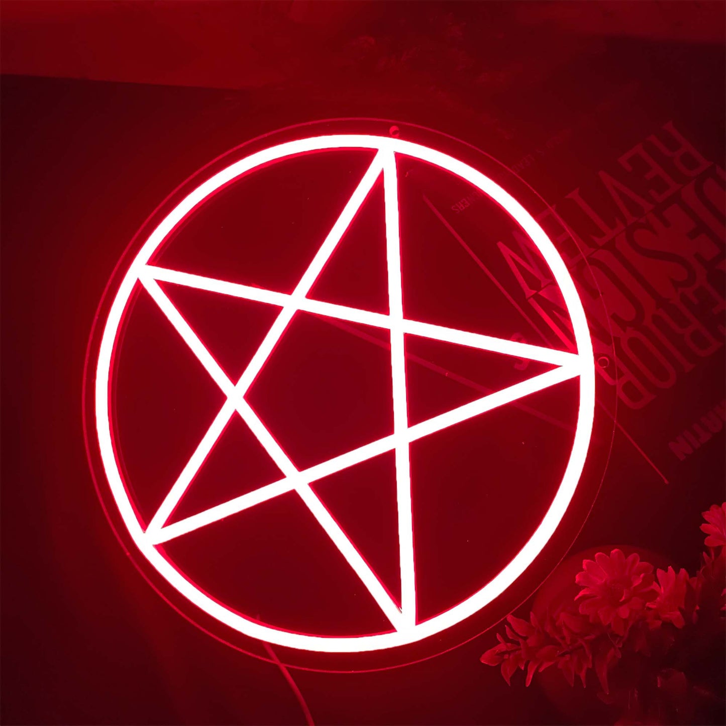 Pentacle/Pentagram LED Neon Sign