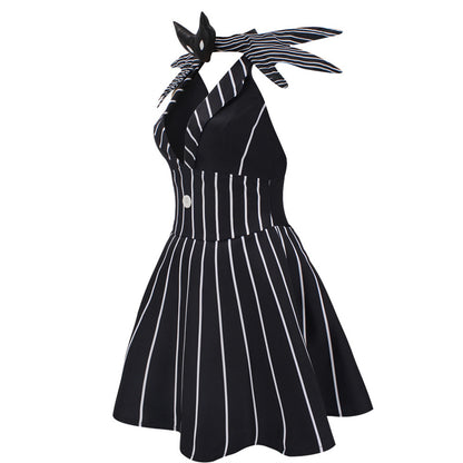 Jack Skellington Themed Dress