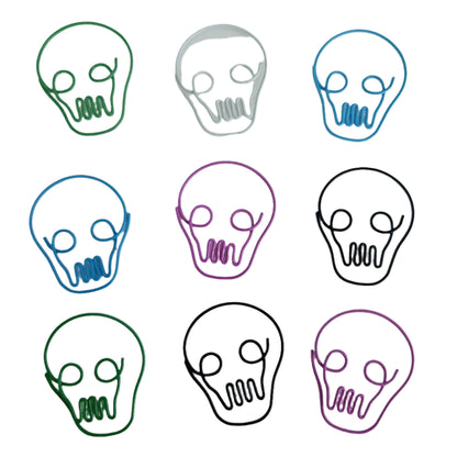 Skull-Shaped Paper Clips