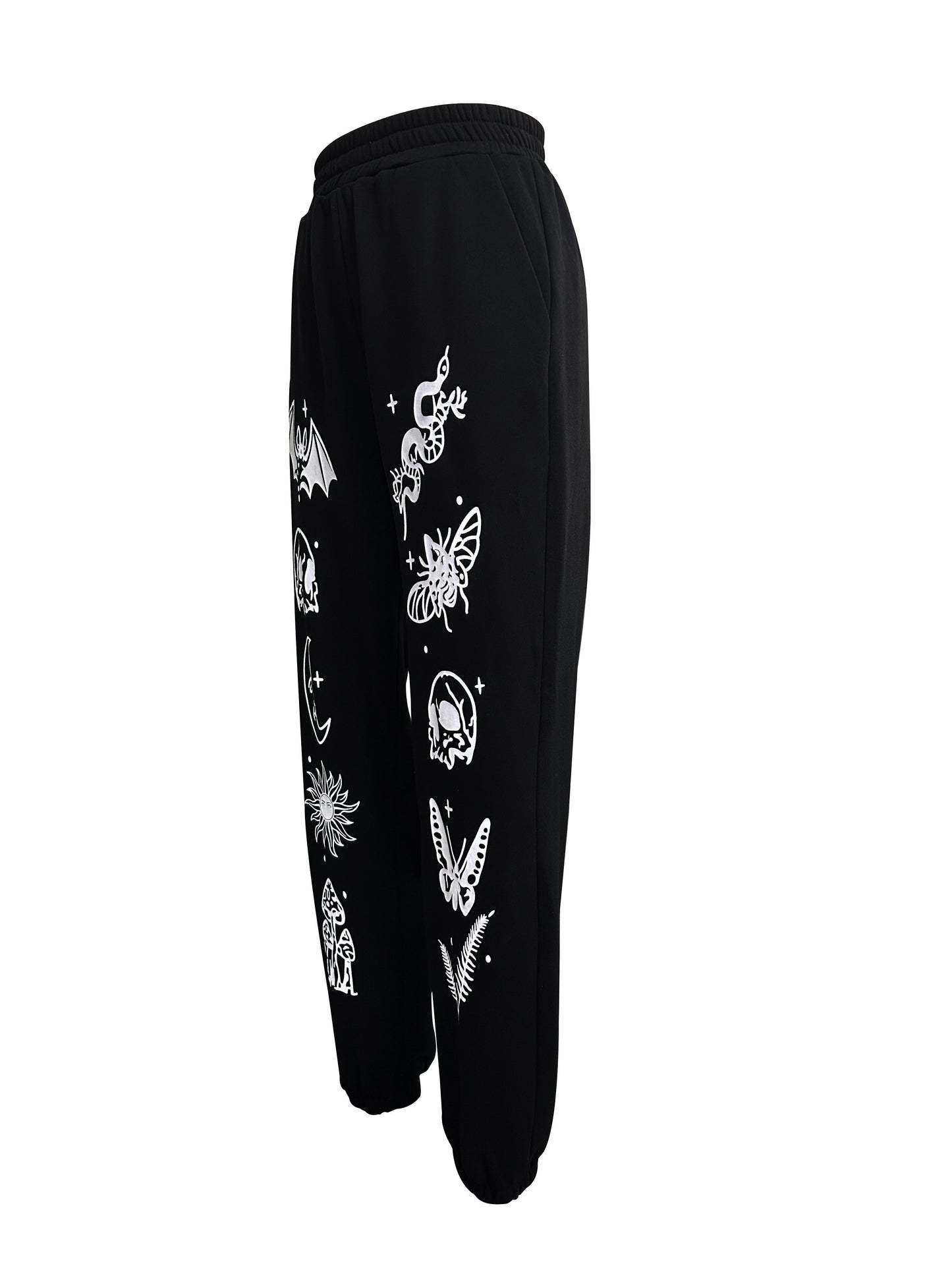 Gothic Graphic Design Joggers