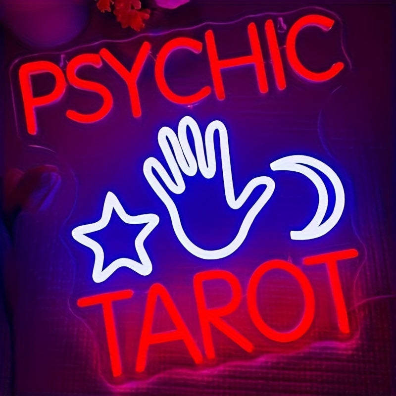 Psychic Tarot Neon Sign