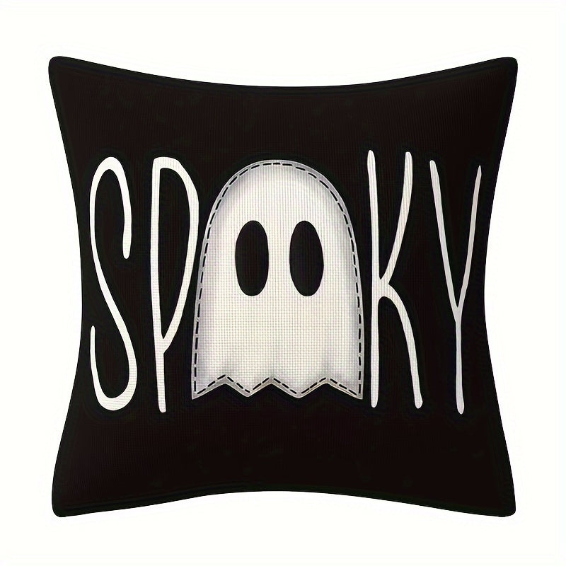 Spooky Linen Pillow Covers