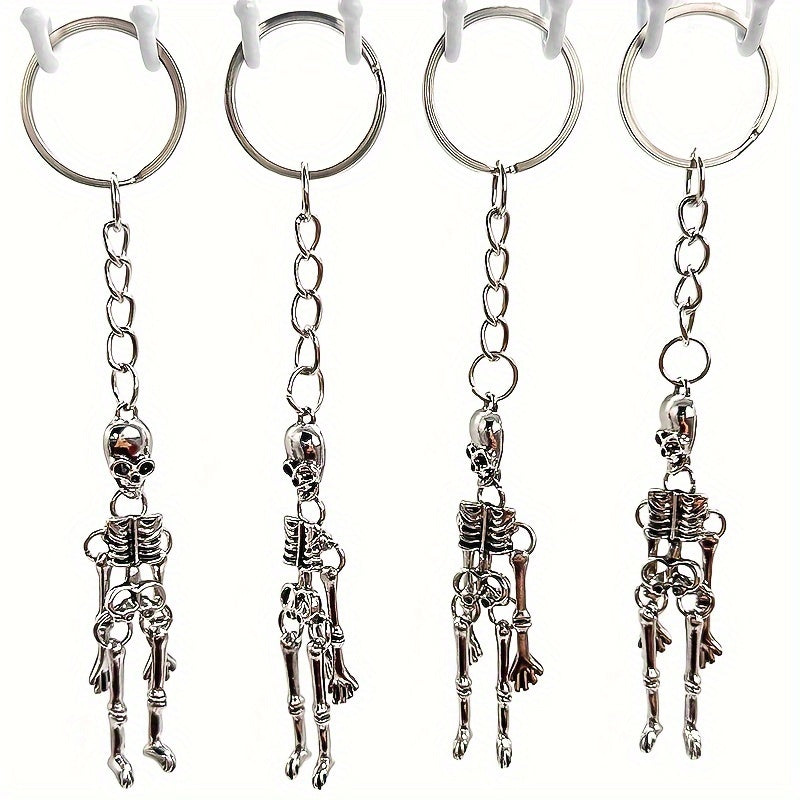 Dancing Skeleton Keychain