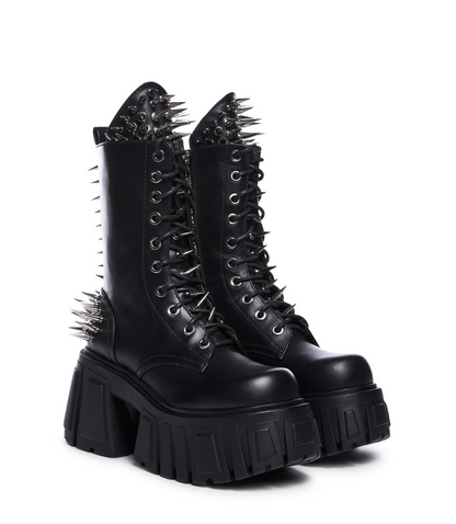 Punk Spiked Platform Boots