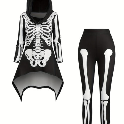 Womens Skeleton Lounge Set