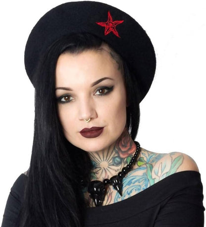 Pentagram Beret Hat