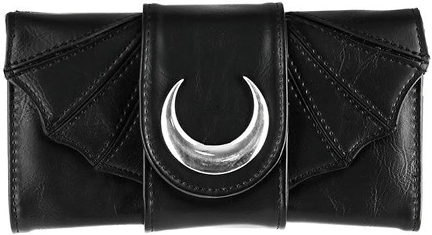 Moon Night Bat Wing Wallet