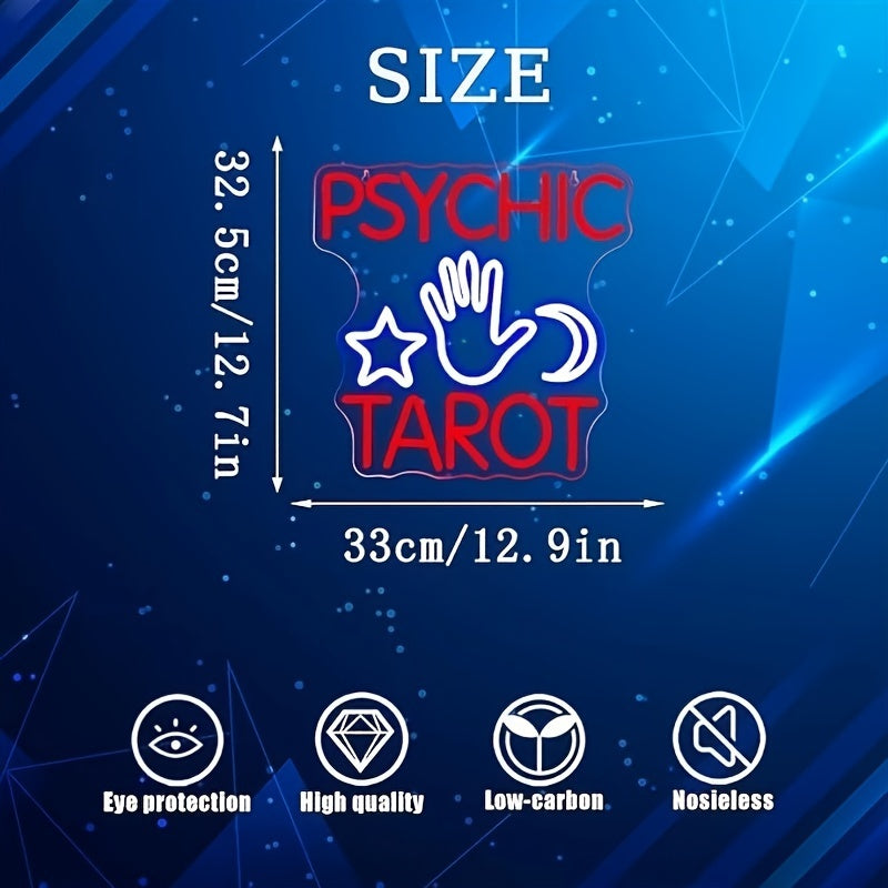 Psychic Tarot Neon Sign