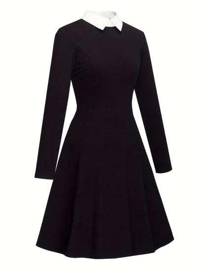 Vintage Thick Collar Witches Dress