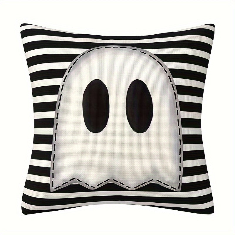 Spooky Linen Pillow Covers